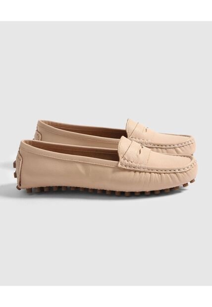Mocasines En Cuero  Para Mujer Rosa Patprimo