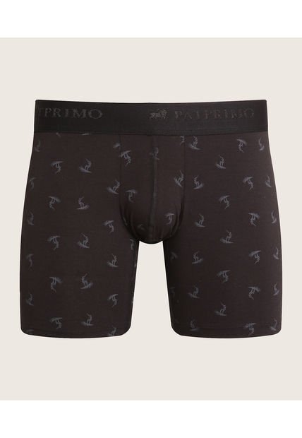 Boxer Para Hombre Filete Medio Color Negro Marca Patprimo #44000180