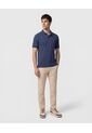 Polo Con Rayas Verticales   Para Hombre Azul Patprimo de Patprimo
