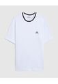 Camiseta  Para Hombre Manga Corta Cuello Redondo Color Blanco Marca Patprimo #44098362 de Patprimo
