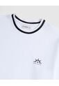 Camiseta  Para Hombre Manga Corta Cuello Redondo Color Blanco Marca Patprimo #44098362 de Patprimo