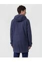 Chaqueta Tipo Parka Con Capucha   Para Hombre Azul Patprimo de Patprimo