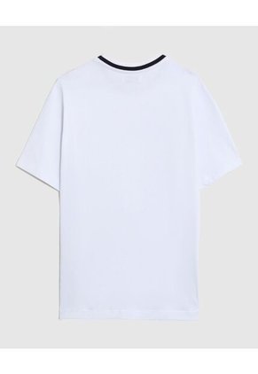 Camiseta Para Hombre Manga Corta Cuello Redondo Color Blanco Marca Patprimo #44098362