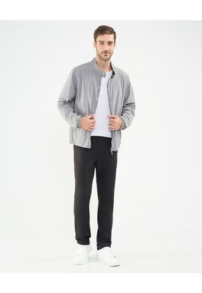 Chaqueta Para Hombre Bomber Color Gris  Marca Patprimo #44080278