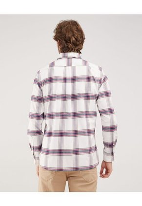 Camisa Para Hombre Manga Larga Con Bolsillo Color Beige Marca Patprimo #44012999