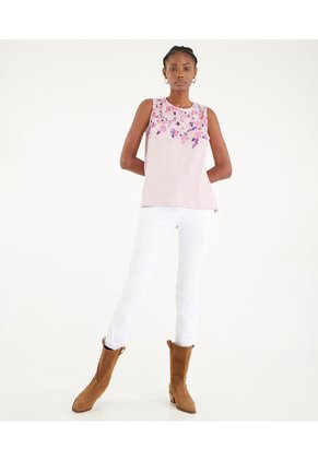 Pantalón Para Mujer Chino Color Blanco Marca Patprimo #30071623