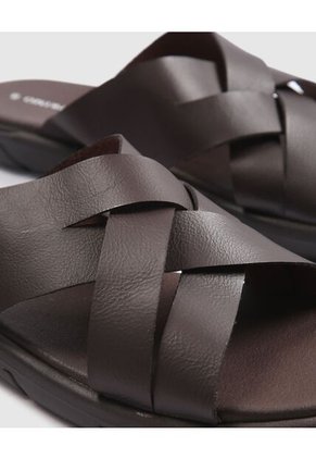 Sandalias Para Hombre  Color Café Oscuro Marca Patprimo #44690013