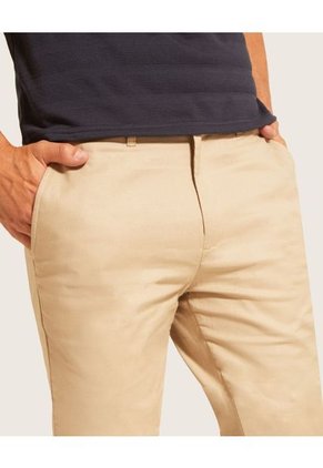 Pantalon Hombre Patprimo Beige Oscuro Algodón  44070655-8342