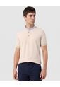 Polo Con Cuello Neru Y Pechera   Para Hombre Beige Patprimo de Patprimo