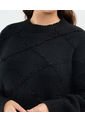 Saco Tejido Con Brillos  Para Mujer Negro Patprimo de Patprimo