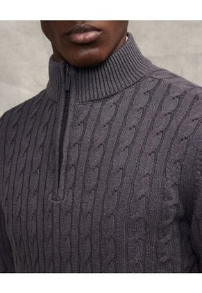 Saco Para Hombre Cuello Alto O Cuello Tortuga Color Gris  Marca Patprimo #44330202