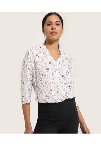 Blusa Manga 3/4 Mujer Patprimo Gris 30122568-50597 Patprimo