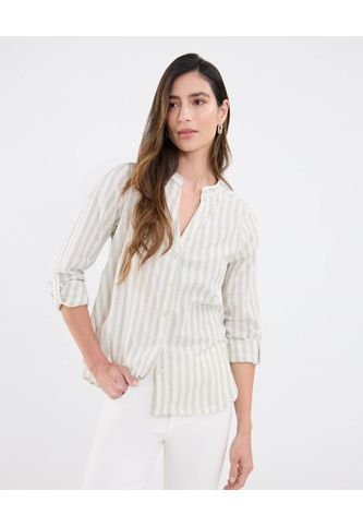 Blusa Para Mujer Manga Larga Color Verde Marca Patprimo #30123578 Patprimo