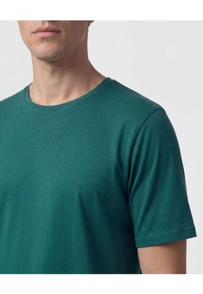 Pijama Con Camiseta De Cuello Redondo Para Hombre Verde Patprimo