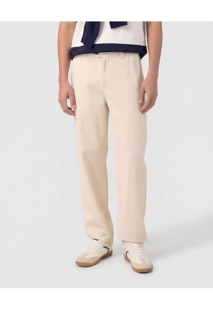 Jean Relaxed Fit   Para Hombre Beige Patprimo