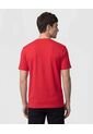 Camiseta Regular Fit Unicolor   Para Hombre Rojo Patprimo de Patprimo