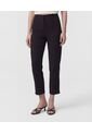 Pantalón Unicolor De Tiro Alto   Para Mujer Negro Patprimo de Patprimo