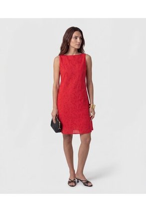 Vestido  Para Mujer M/Sisa Medio Color Rojo Marca Patprimo #30177908