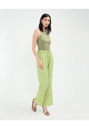 Pantalón Para Mujer Multiusos Plano Color Verde Marca Patprimo #30071966