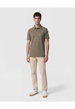 Polo Con Bolsillo Frontal Para Hombre Verde Patprimo