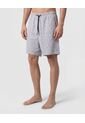 Pijama Corta Abotonada Estampada   Para Hombre Gris Patprimo de Patprimo