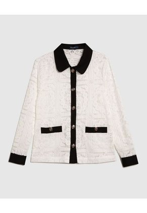 Chaqueta Para Mujer Desestructurada Color Blanco Marca Patprimo #30080544