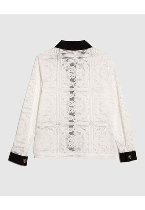 Chaqueta Para Mujer Desestructurada Color Blanco Marca Patprimo #30080544