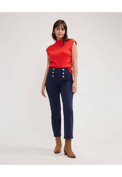 Leggins Para Mujer Largo Color Azul  Marca Patprimo #30230812