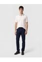 Polo Con Pechera En Contraste   Para Hombre Crema Patprimo de Patprimo