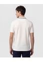 Polo Con Pechera En Contraste   Para Hombre Crema Patprimo de Patprimo