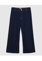 Jeans Culotte De Tiro Alto  Para Mujer Azul Patprimo de Patprimo