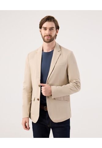 Blazer  Para Hombre  Color Beige Marca Patprimo #44400068 Patprimo