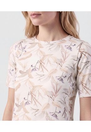 Camiseta Para Mujer Manga Corta Cuello Redondo Color Blanco Marca Patprimo #30093935