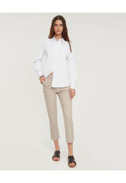 Pantalón Para Mujer  Color Crema Marca Patprimo #30071774