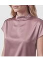 Blusa  Para Mujer Manga Corta Color Morado Marca Patprimo #30127835 de Patprimo