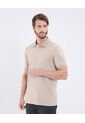Polo Para Hombre Cuello Tejido Sin Bolsillo Color Beige Marca Patprimo #44112766 de Patprimo