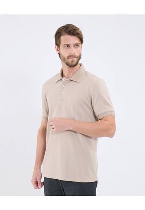 Polo Para Hombre Cuello Tejido Sin Bolsillo Color Beige Marca Patprimo #44112766