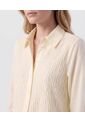 Camisa  Para Mujer Manga Larga Color Crema Marca Patprimo #30010767 de Patprimo