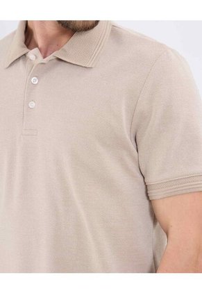 Polo Para Hombre Cuello Tejido Sin Bolsillo Color Beige Marca Patprimo #44112766
