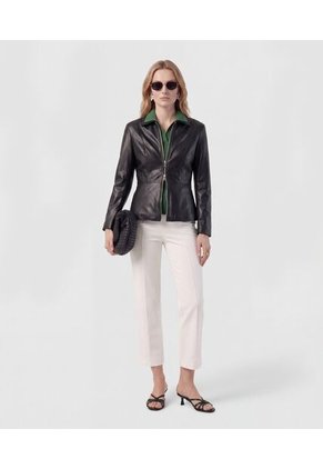 Polo Punto Calado Manga Corta   Para Mujer Verde Patprimo