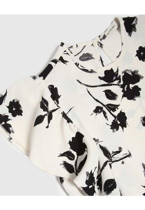 Blusa Para Mujer Manga Corta Color Blanco Marca Patprimo #30123587