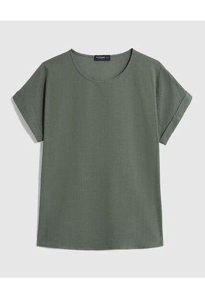 Blusa Para Mujer Manga Corta Color Verde Marca Patprimo #30123573