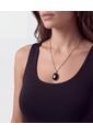 Camiseta Manga Sisa Con Cuello En U   Para Mujer Negro Patprimo de Patprimo