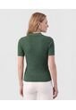 Polo Punto Calado Manga Corta   Para Mujer Verde Patprimo de Patprimo