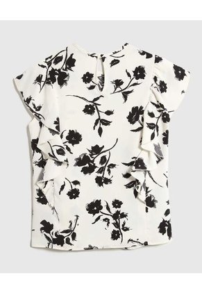 Blusa Para Mujer Manga Corta Color Blanco Marca Patprimo #30123587