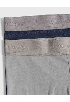 Boxer X2 Para Hombre Fleat Seamer Medio Color Negro Marca Patprimo #44000530