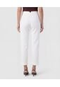 Pantalón Clasico De Tiro Alto   Para Mujer Blanco Patprimo de Patprimo