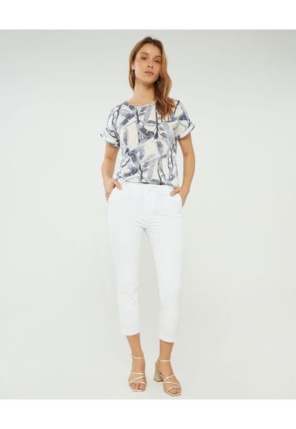 Pantalón Para Mujer Capri Color Blanco Marca Patprimo #30071785