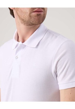 Polo  Para Hombre Cuello Tejido Sin Bolsillo Color Blanco Marca Patprimo #44112784