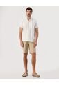 Camisa Resort Con Bolsillo   Para Hombre Crema Patprimo de Patprimo